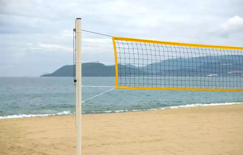 Pair of volleyball posts aluminium - 90mm diameter
