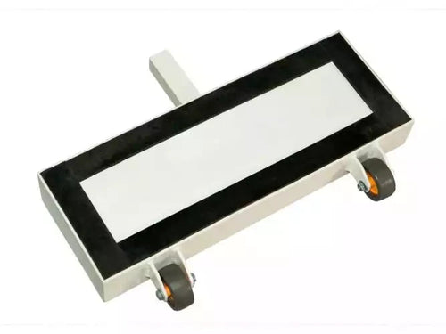 Professional mobile badminton posts height adjustable from 1.39m to 1.55m with wheels