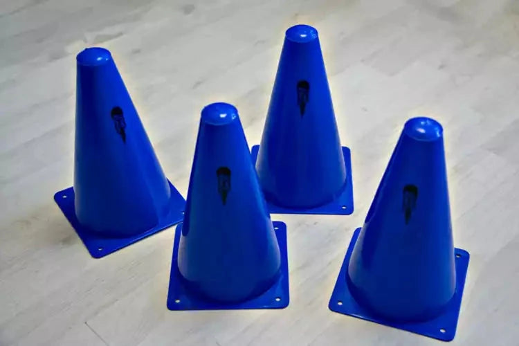Set of 4 Boundary Cones - 23cm Powershot