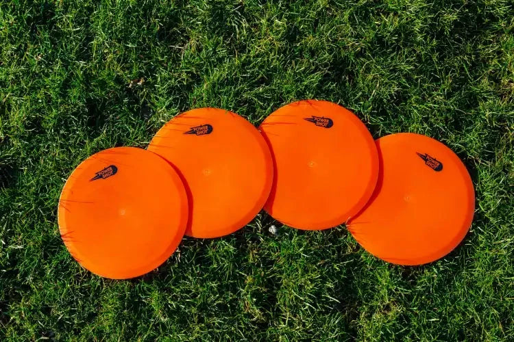 Set of 4 circular floor markers diameter - 30cm Powershot