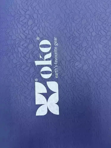 Yoga mat with eyelets - 180cm x 60cm x 0.5cm