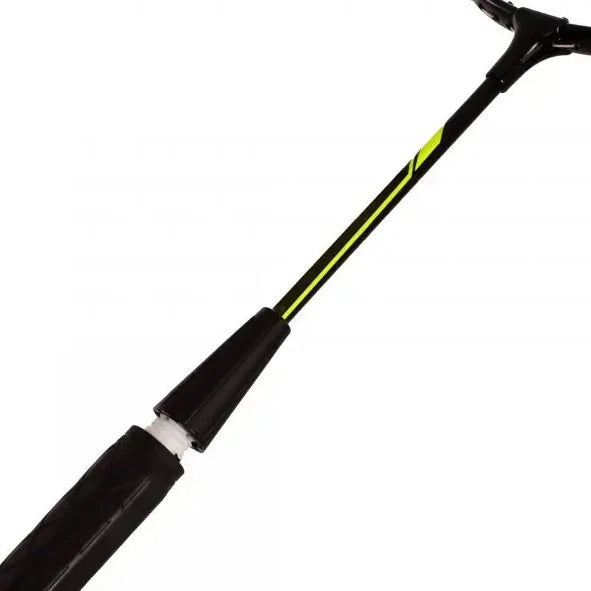 Height adjustable badminton racket - 52.5cm to 66cm