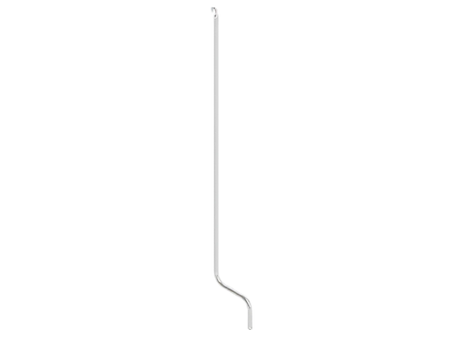Basketball goal height adjustment handle