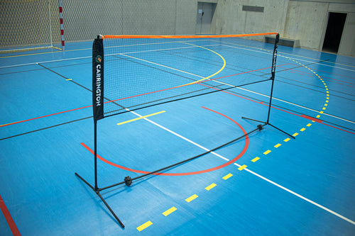 Transportable badminton net with carrying bag - 3m