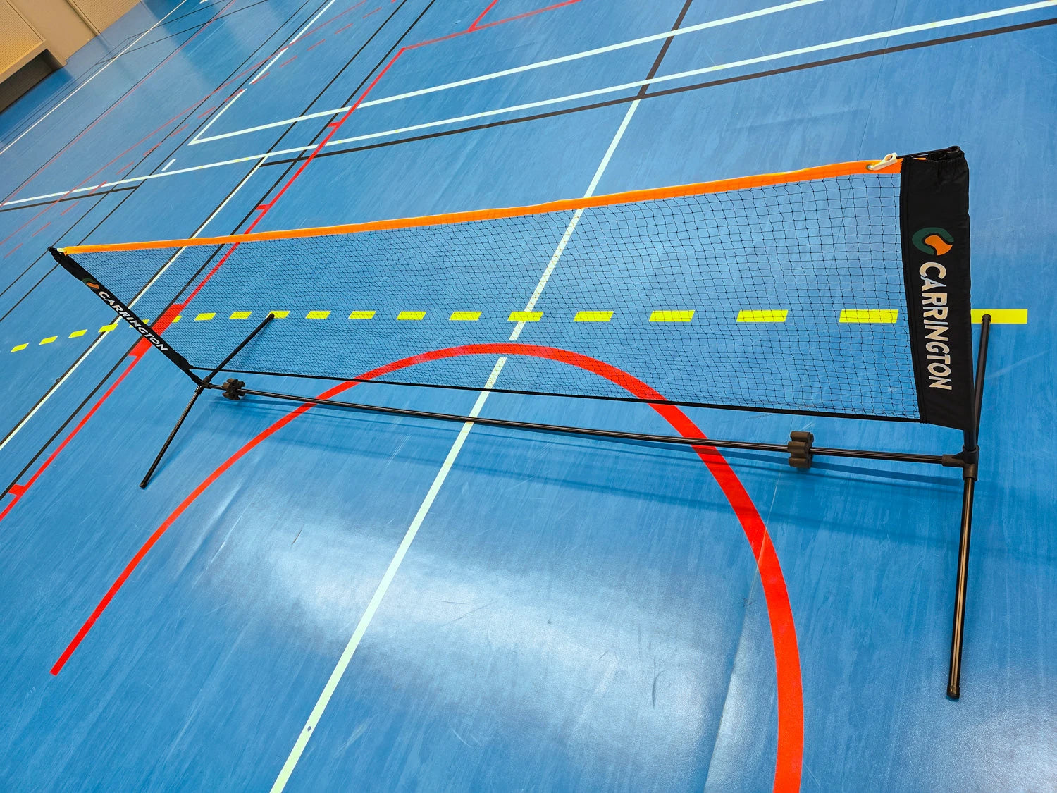 Transportable badminton net with carrying bag - 3m