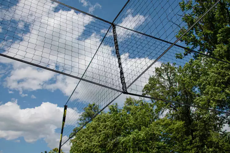 Complete volleyball set for 4 persons with carry bag