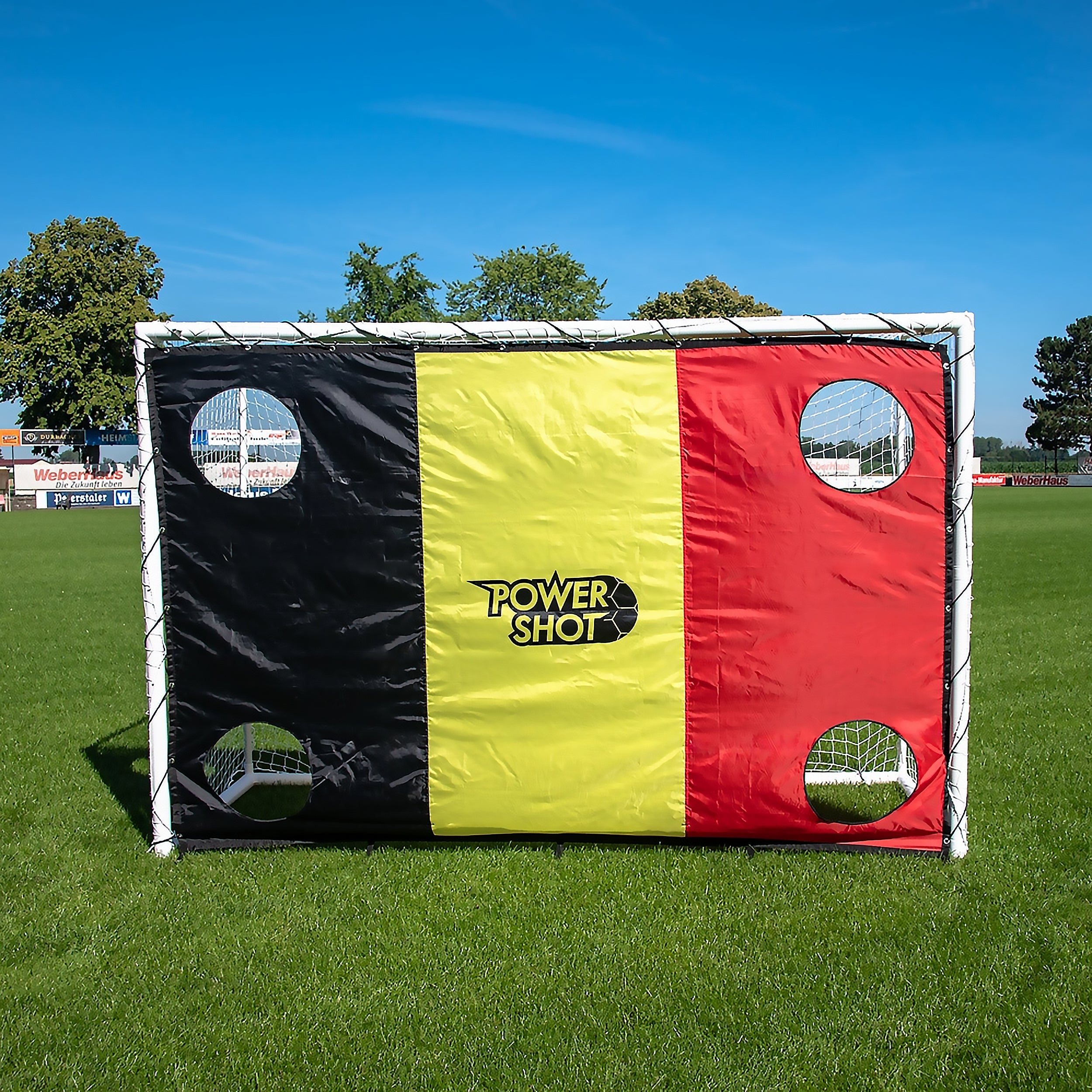 Stadium Football Goal with Shooting wall - 3m x 2m Powershot