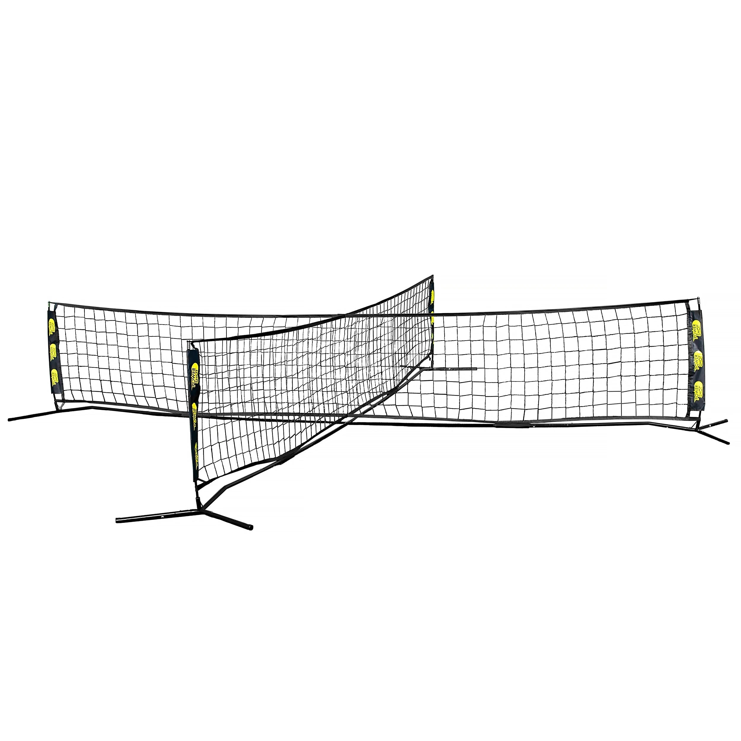 Tennis ball net for 4 persons with carry bag Powershot