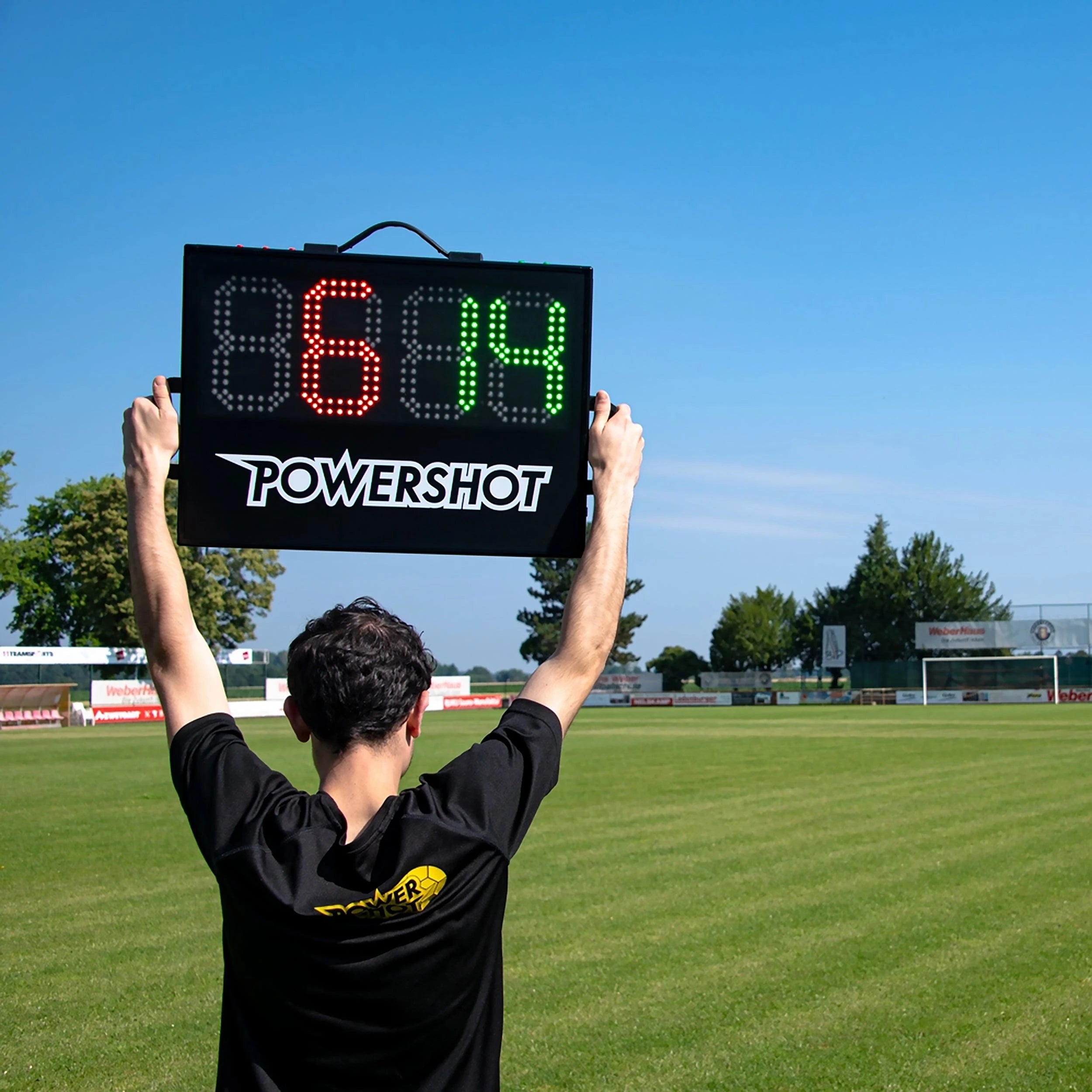 Change and scoreboard LED Powershot