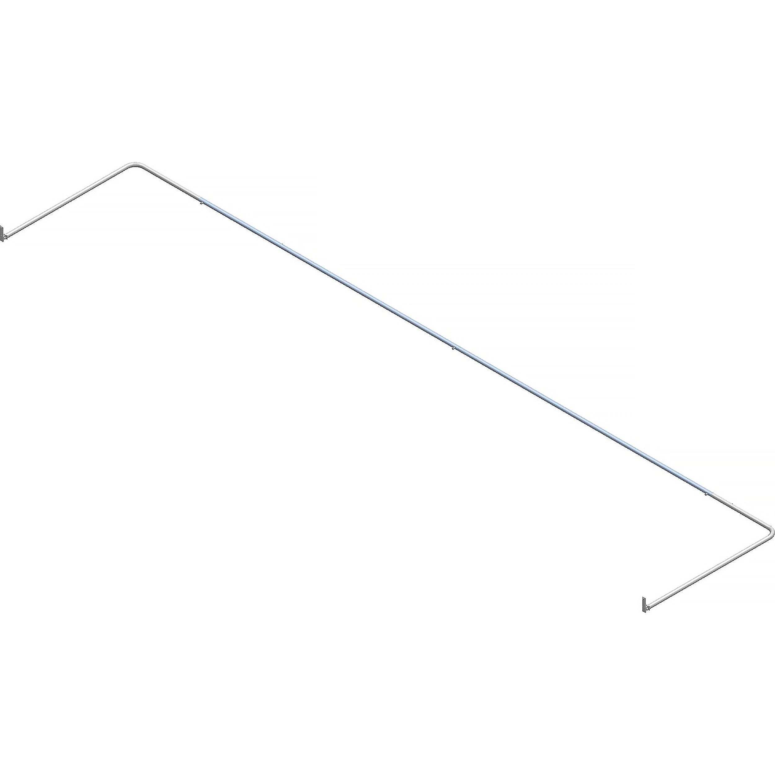 Folding Net Base Frame for Socketed Football Goals - 5m x 2m Powershot