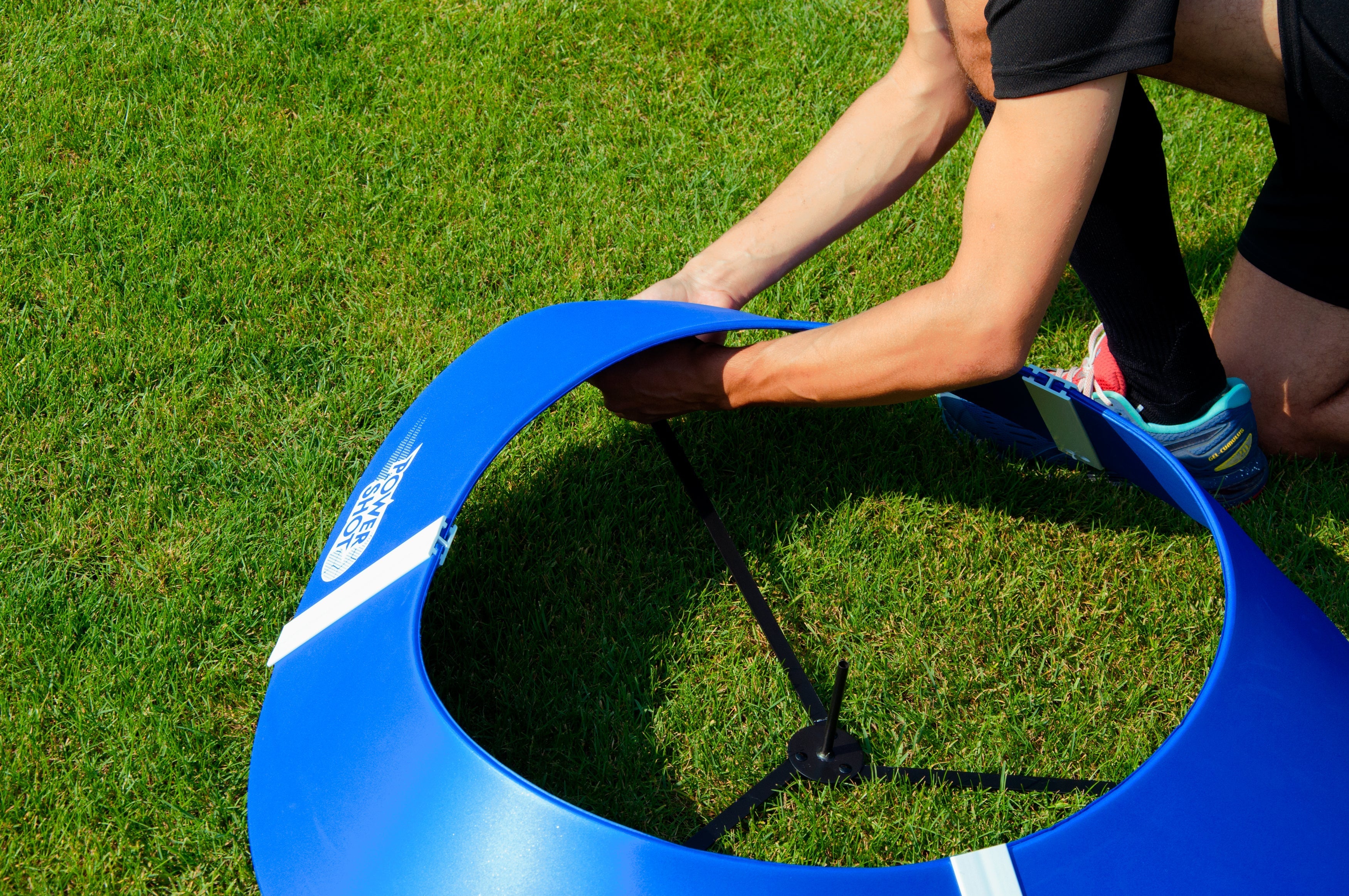 Kit of 10 footgolf targets