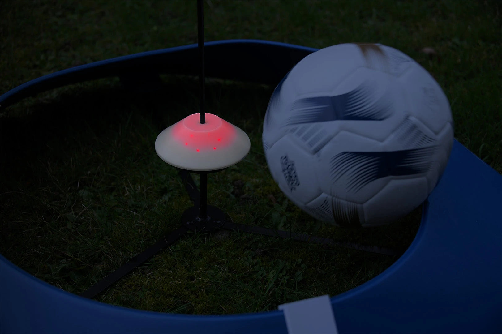 Kit of 10 foot golf targets with lights