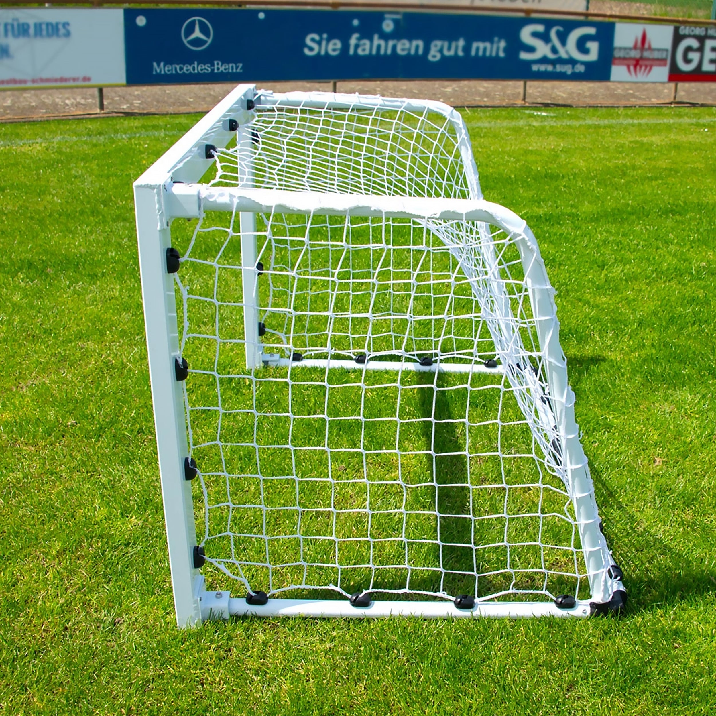 Mini football goal aluminium - 1.2m x 0.8m Powershot