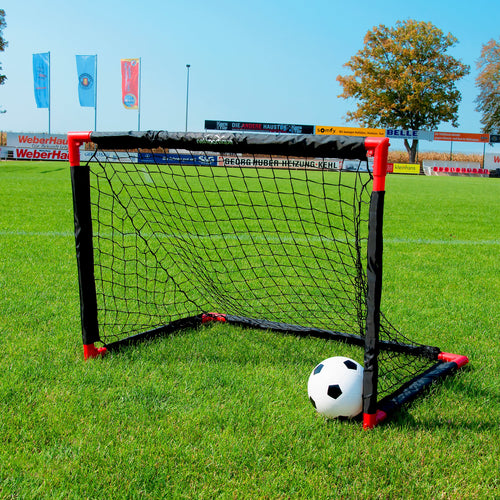 Foldable football goal - 90cm x 60cm - free ball Netsportique