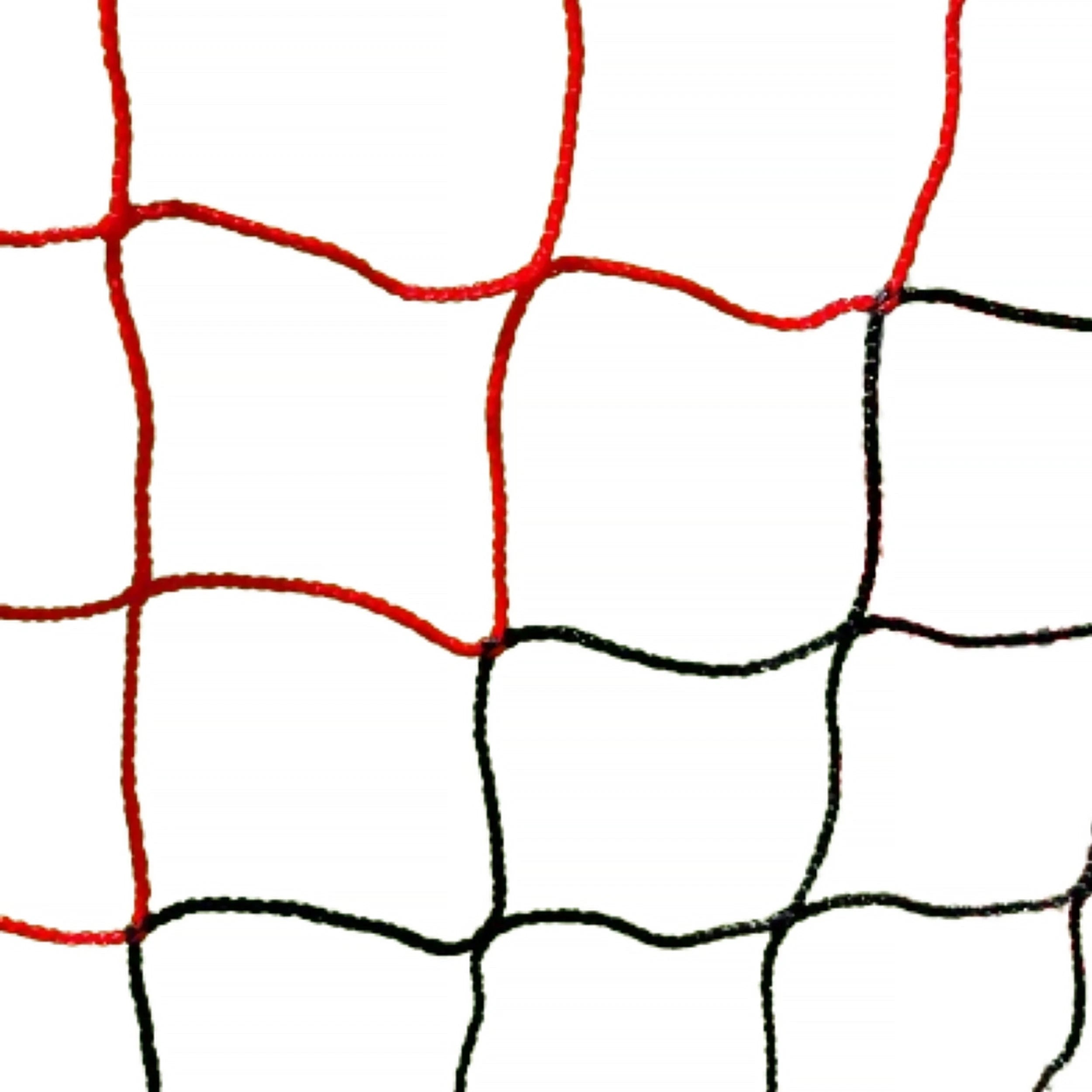Football net black/red - 7.32m x 2.44m x 0.8m x 2m Powershot