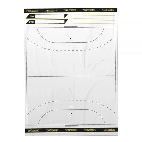 Handball tactical sheet roll full court