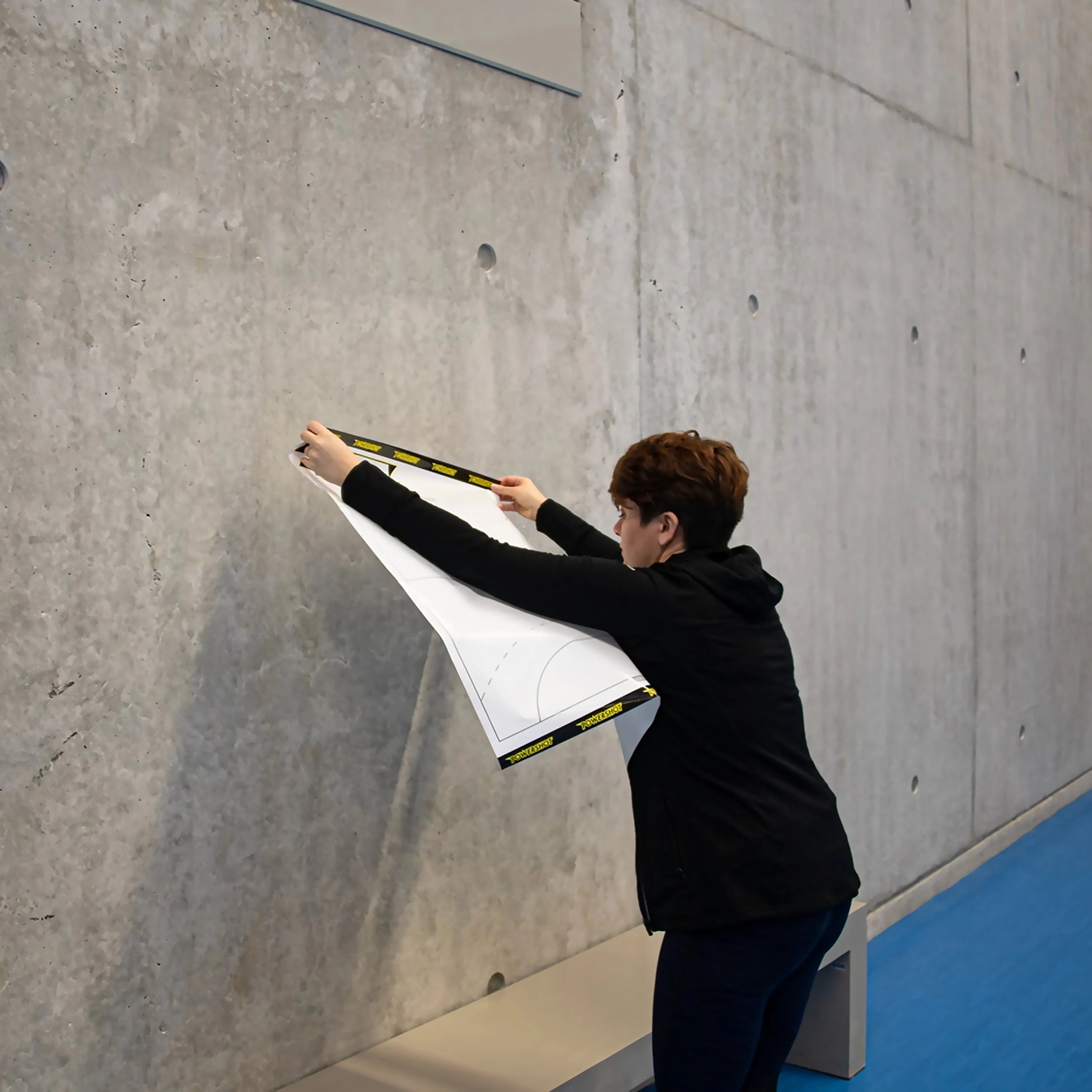 Handball tactical sheet roll full court