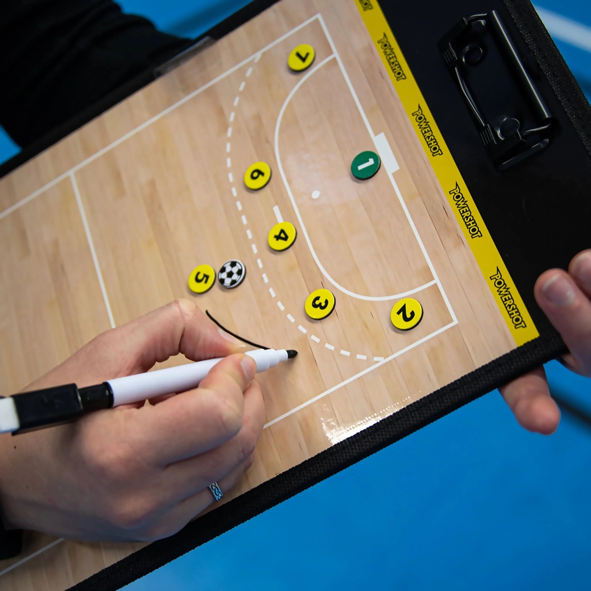 Magnetic tactical shelf handball - 35cm x 20cm