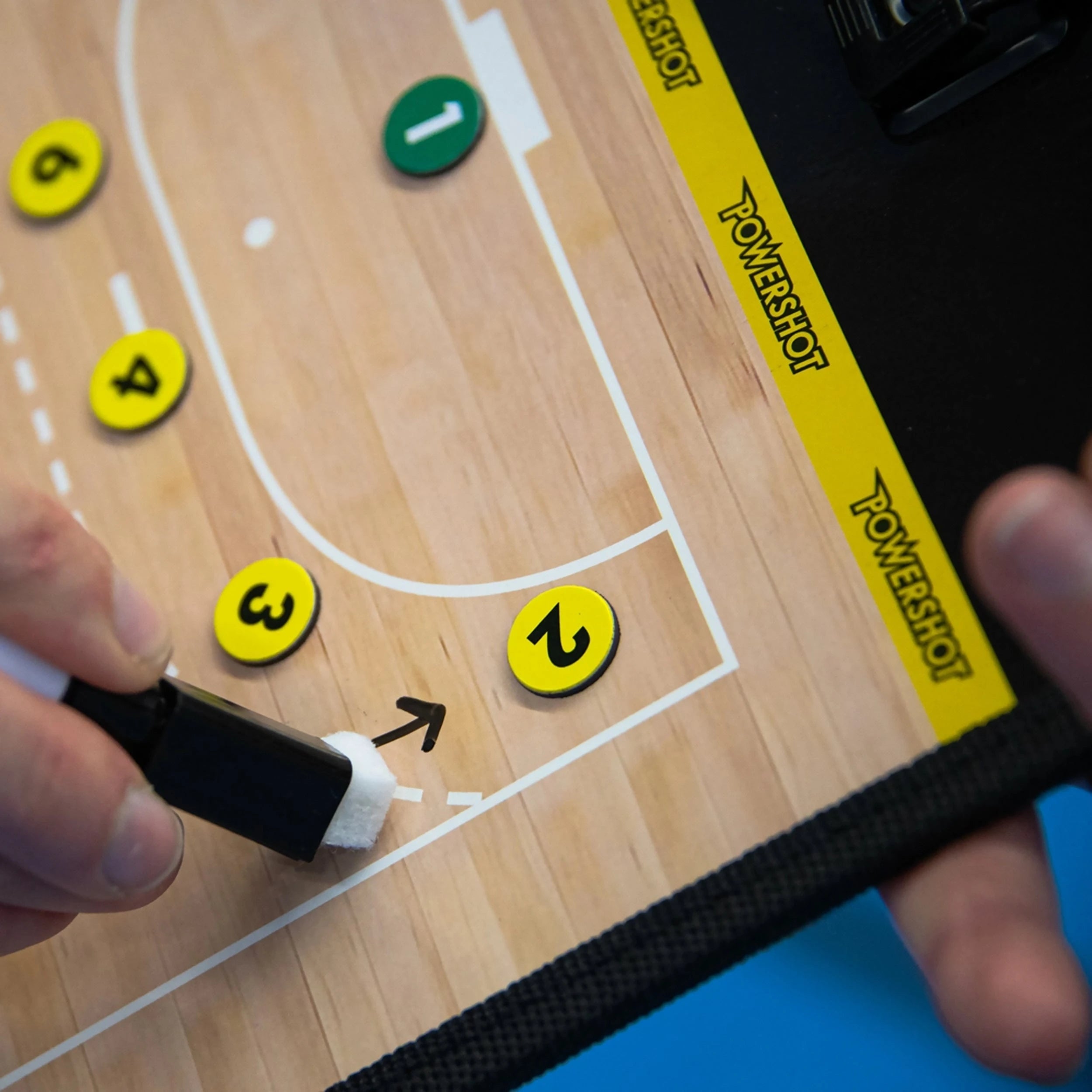 Magnetic tactical shelf handball - 35cm x 20cm
