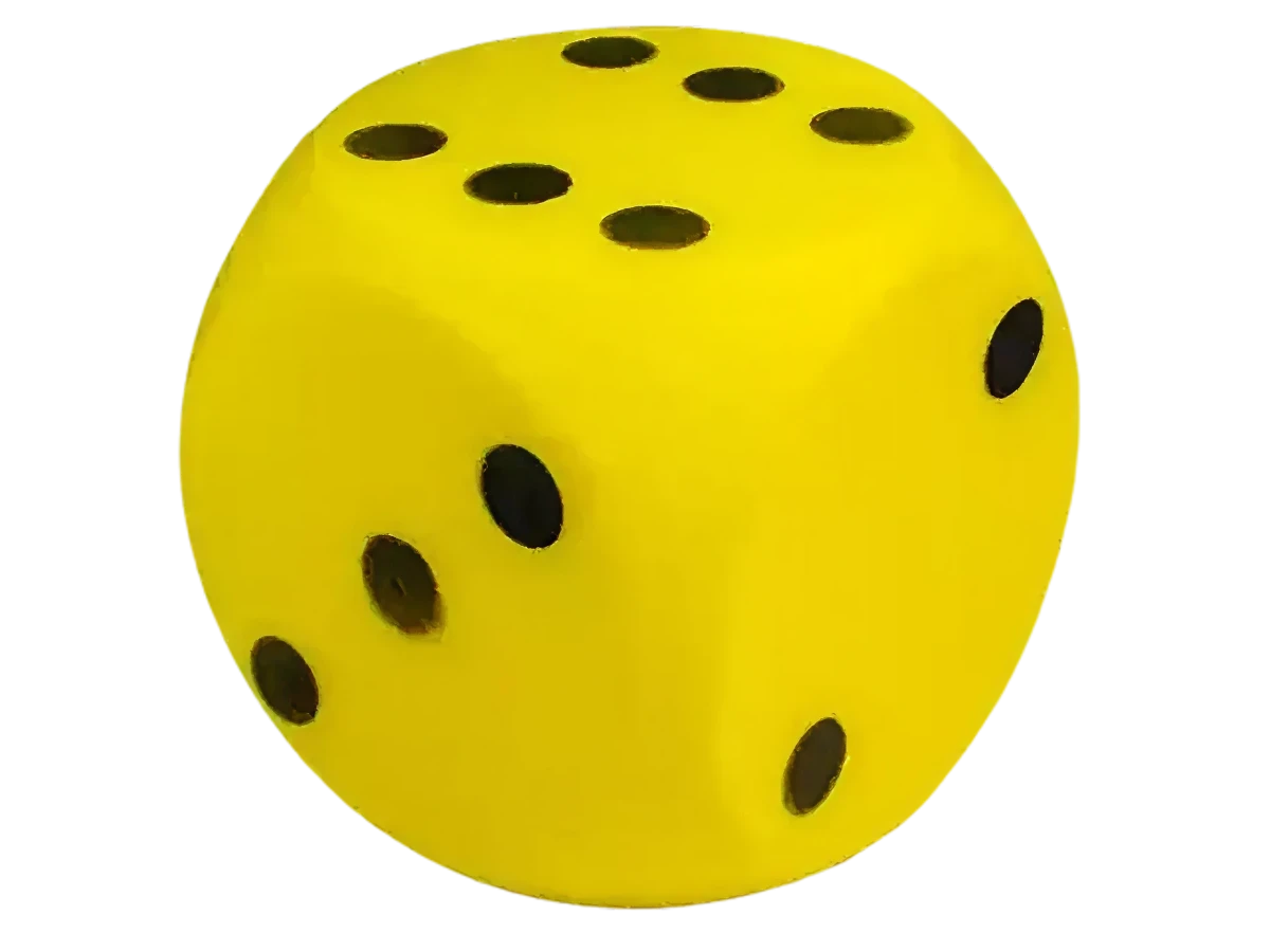 Giant foam dice