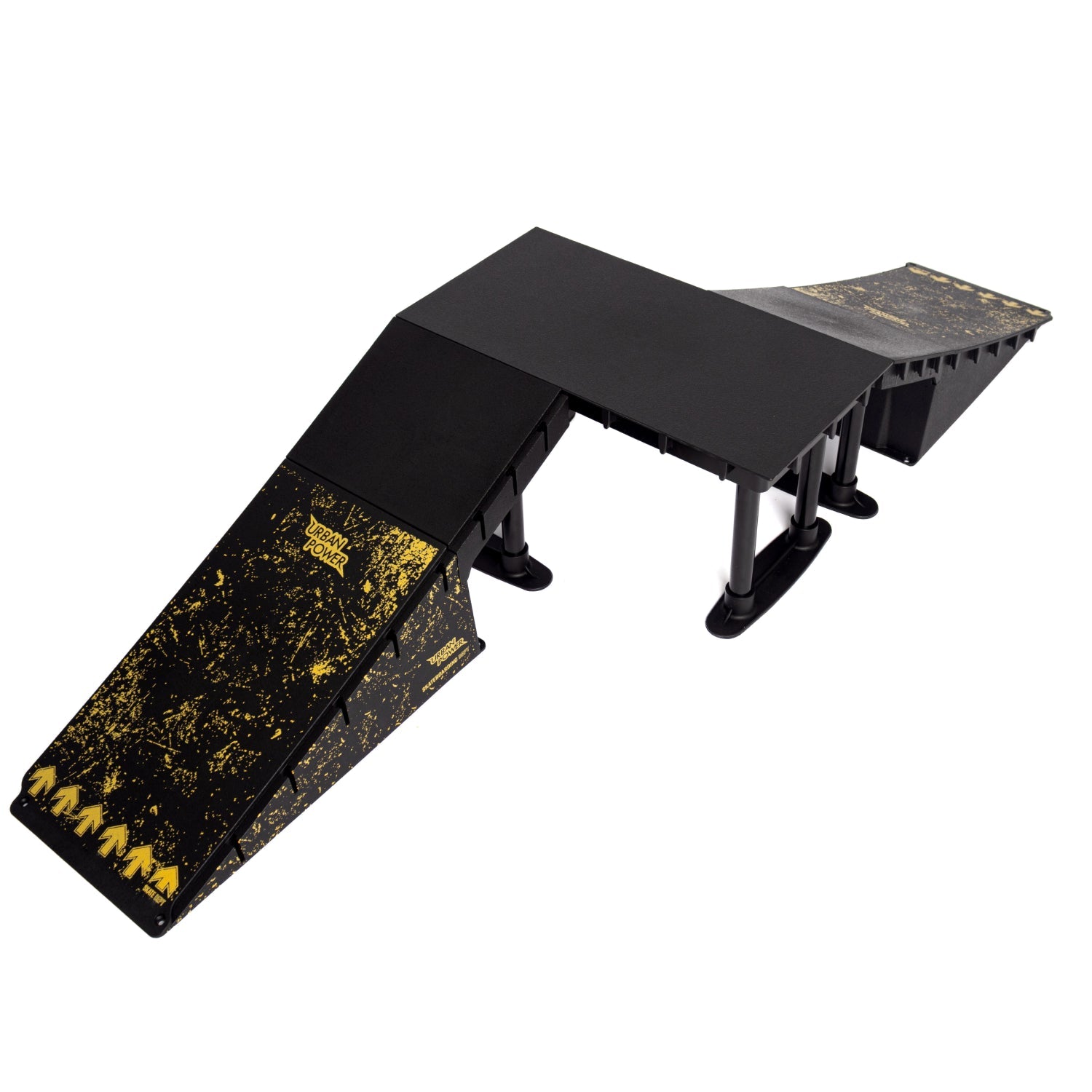 Modular Mini Skateboard Ramp Set - 6 configurations Powershot
