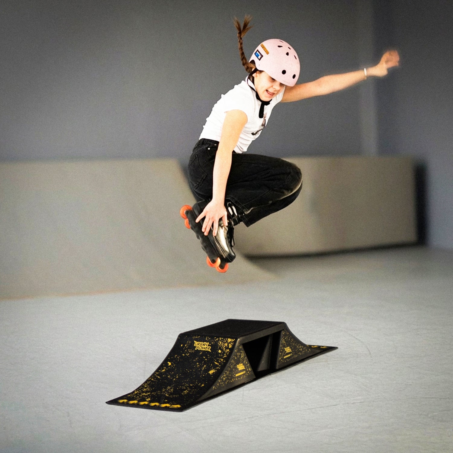 Double skateboard ramp - 3 configurations Powershot