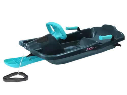 Designer sled with steering wheel Powershot