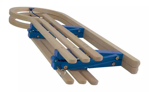 Foldable wooden snail sled - 1.0m