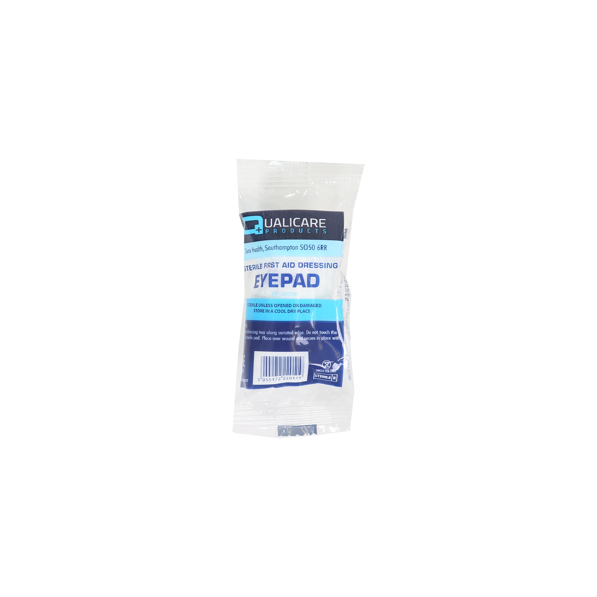 Eye pad dressing