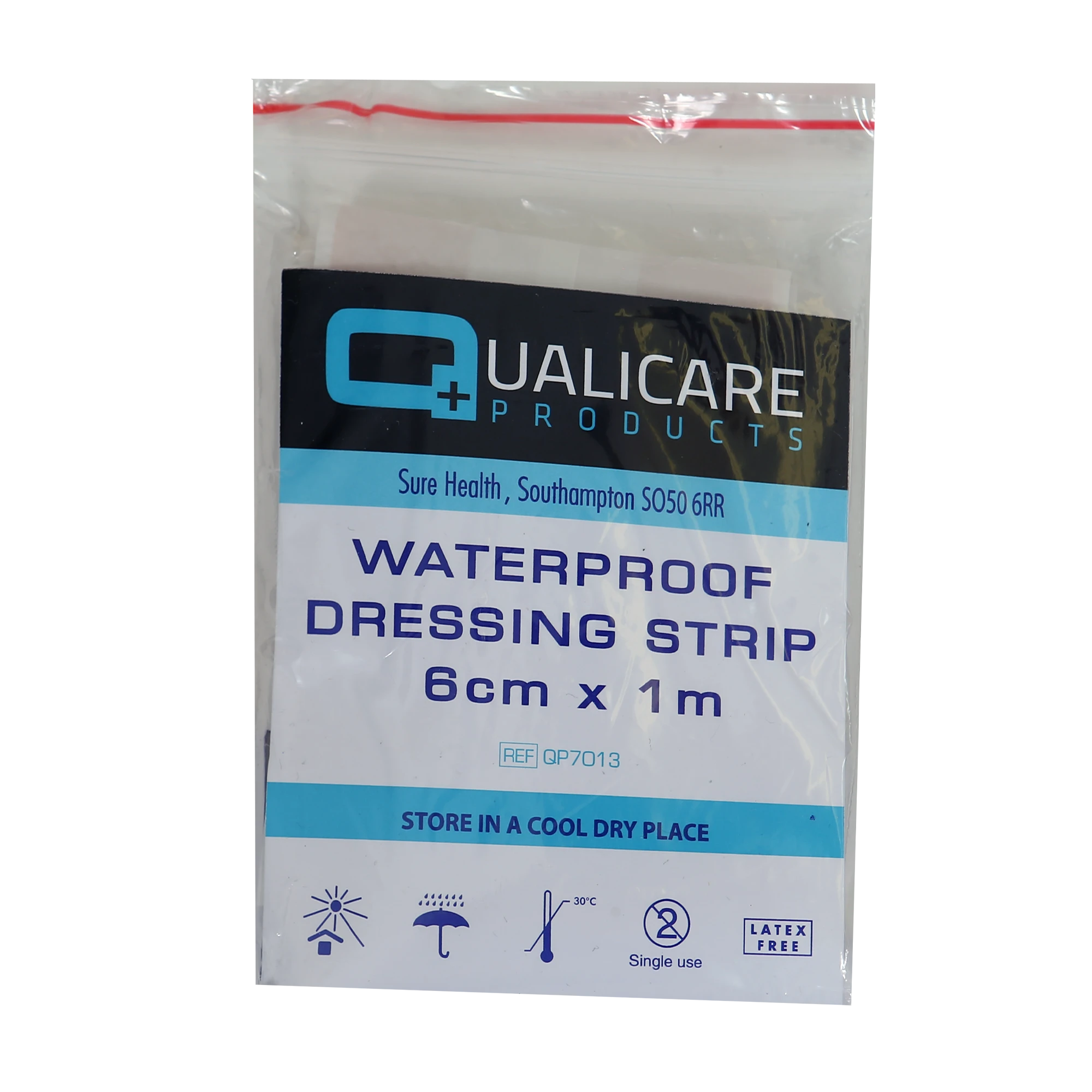 Washproof dressing strip - 6cm x 100cm