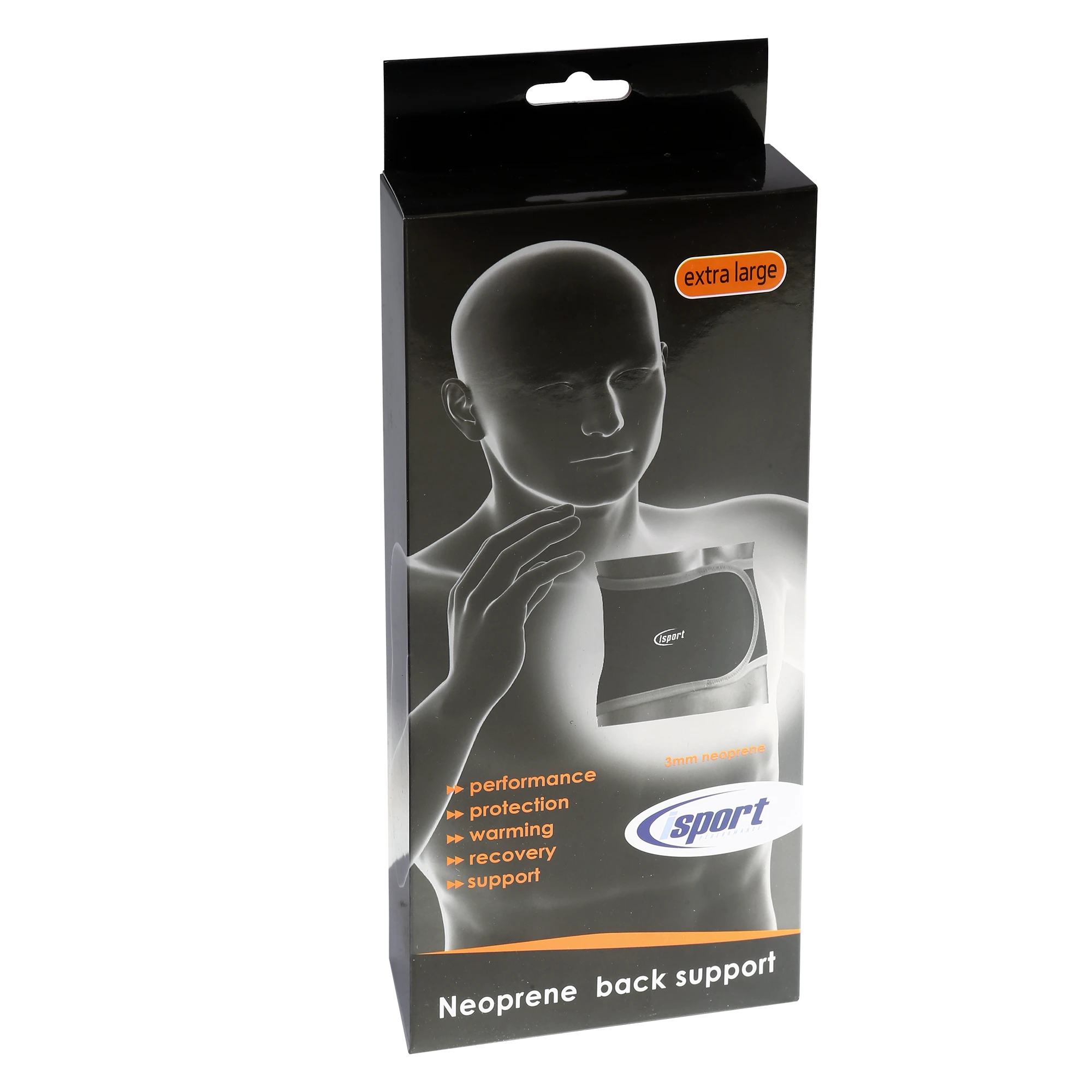 Neoprene lumbar support belt
