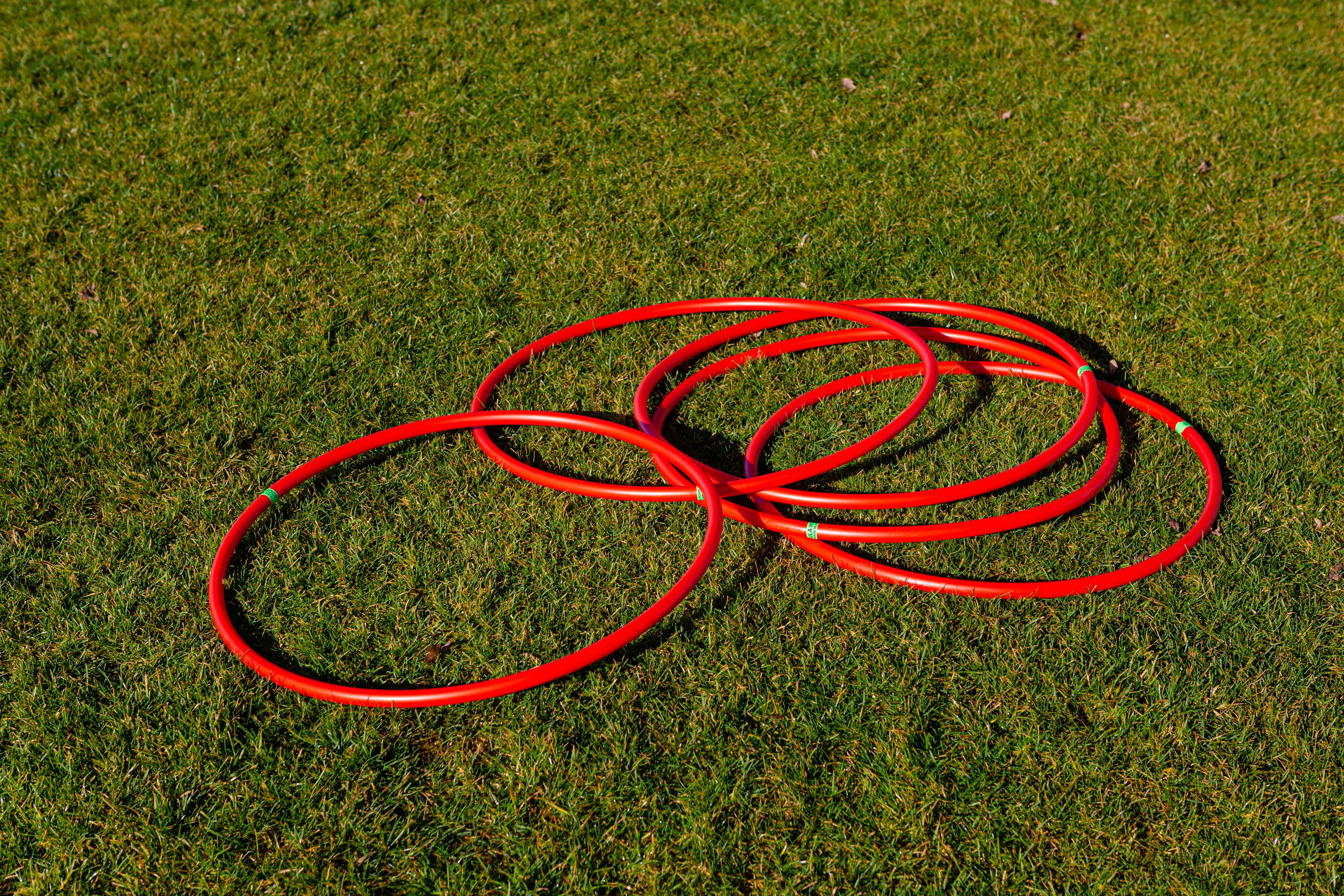 Set of 5 round coordination hoops diameter - 60cm