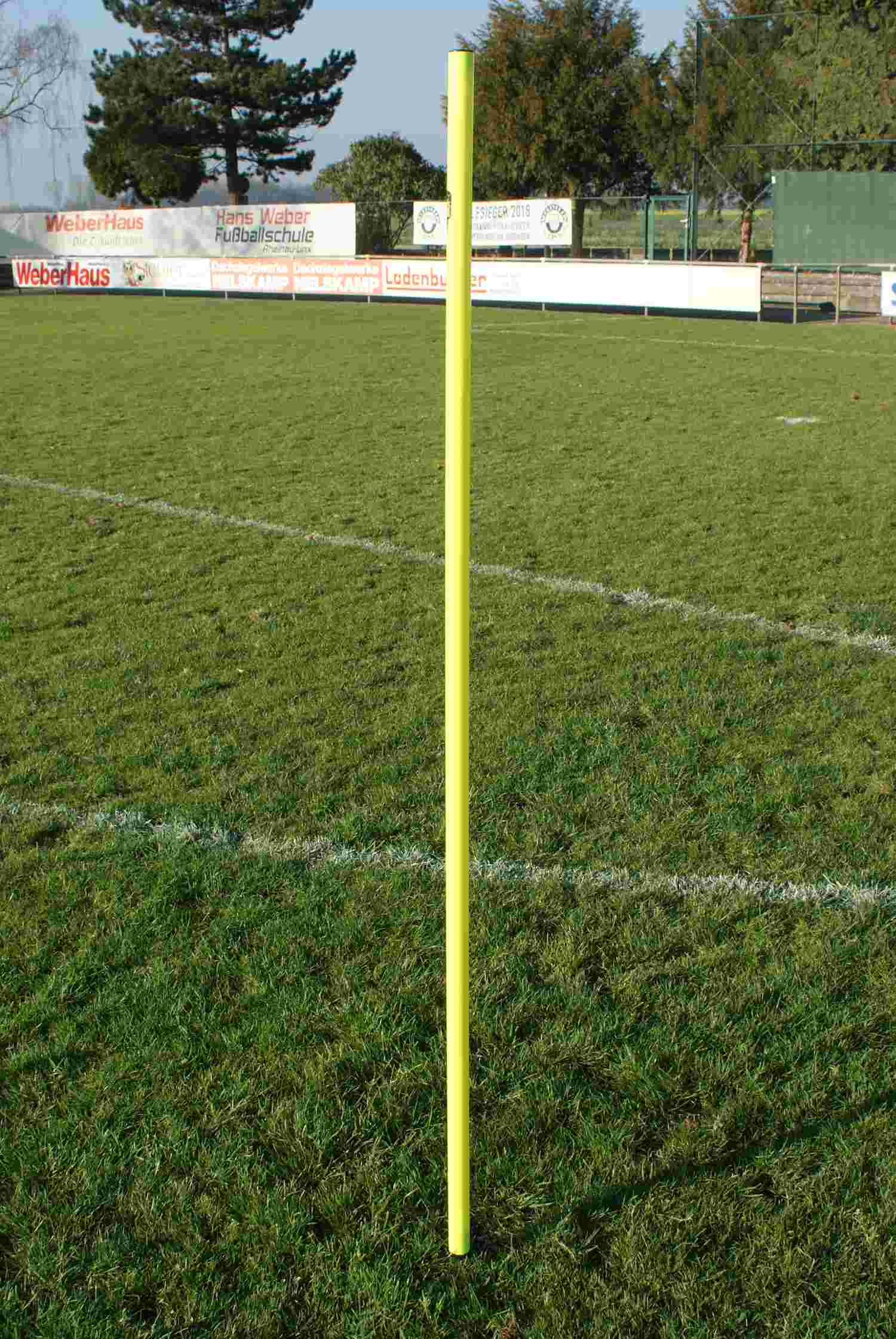 Set of 5 slalom poles with spike