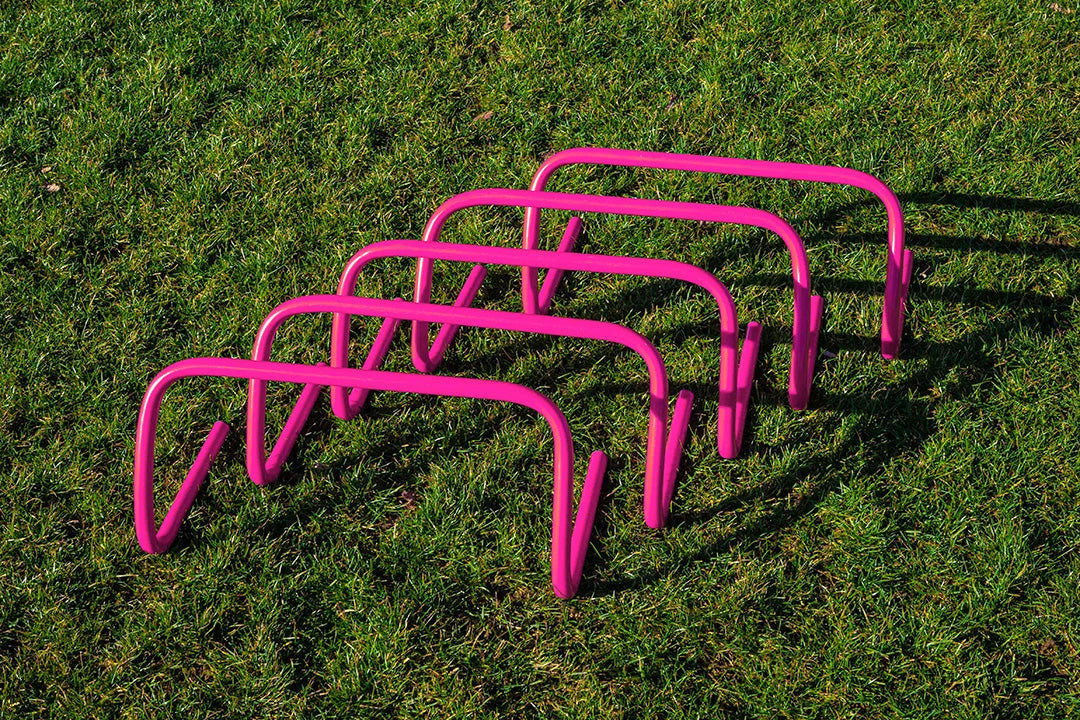 Set of 5 training hurdles - 23cm