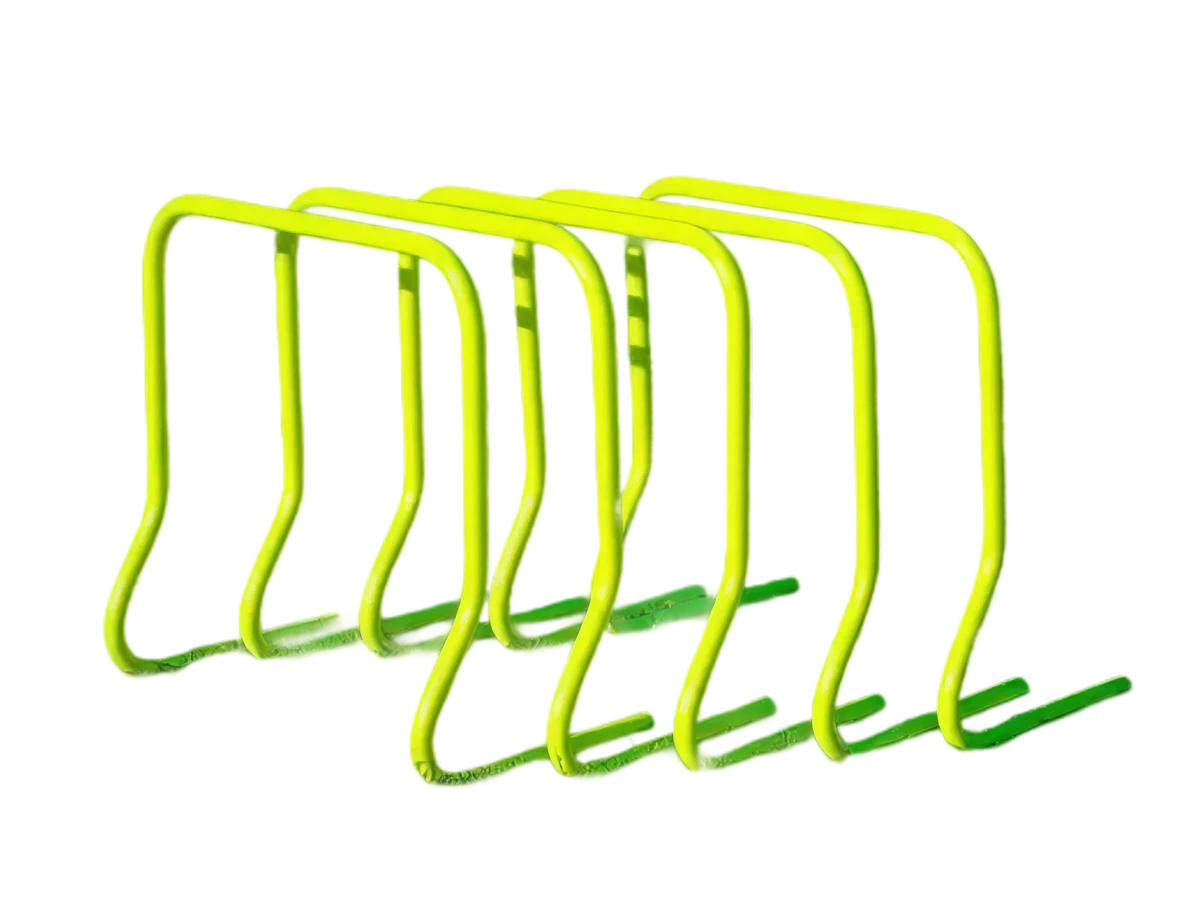 Set of 5 hurdles - 45cm