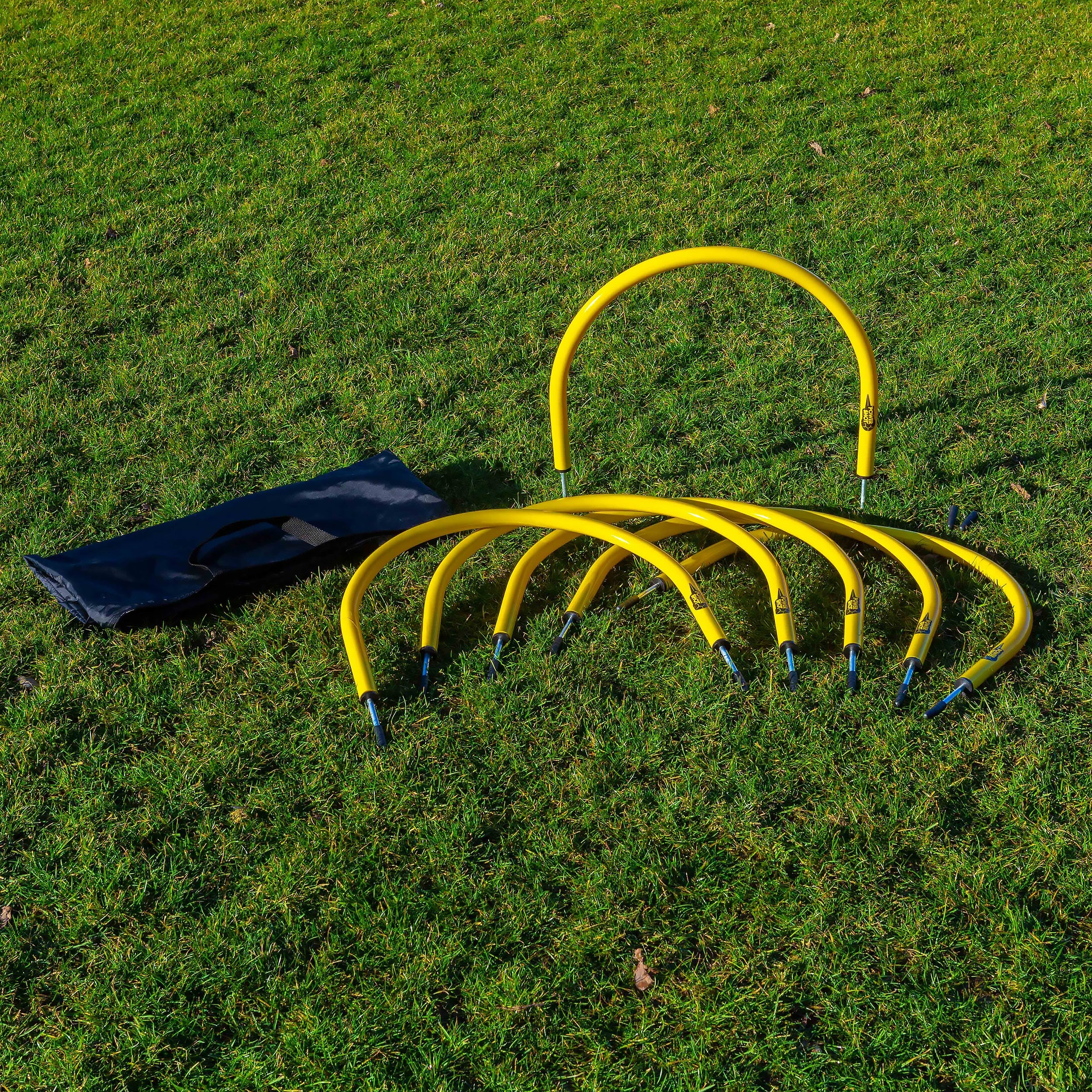 Set of 6 passing arcs with carry bag Powershot