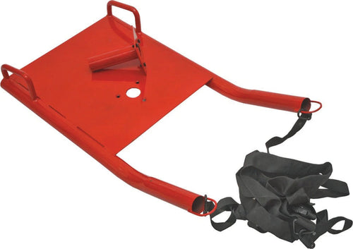 Resistance, speed and power sled with harness