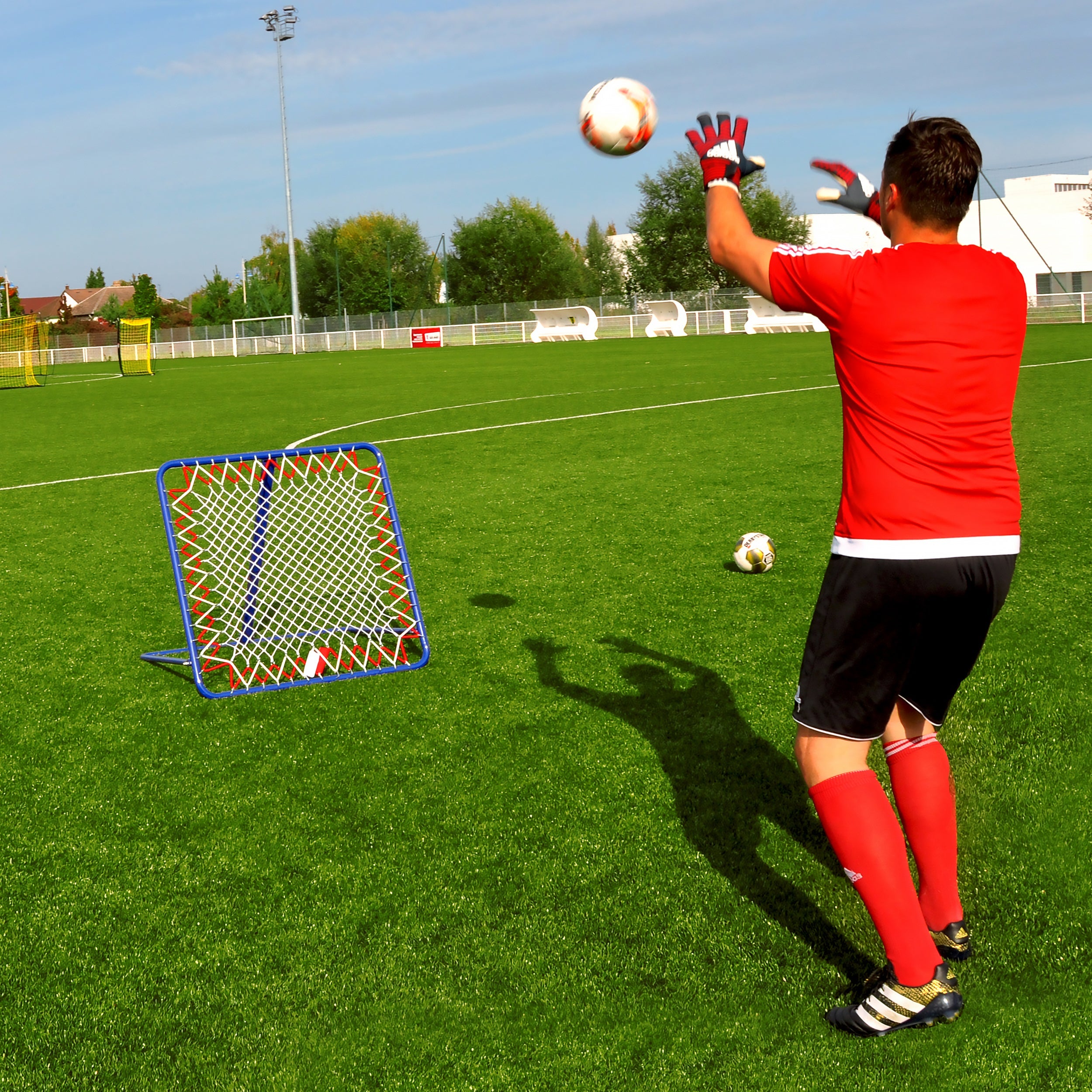 Adjustable Football Rebounder - 1m x 1m Powershot