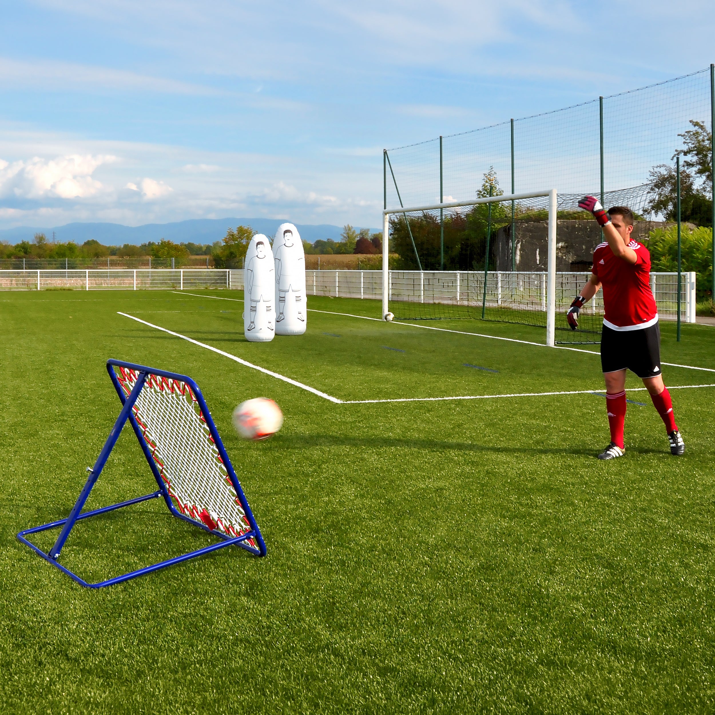 Adjustable Football Rebounder - 1m x 1m Powershot
