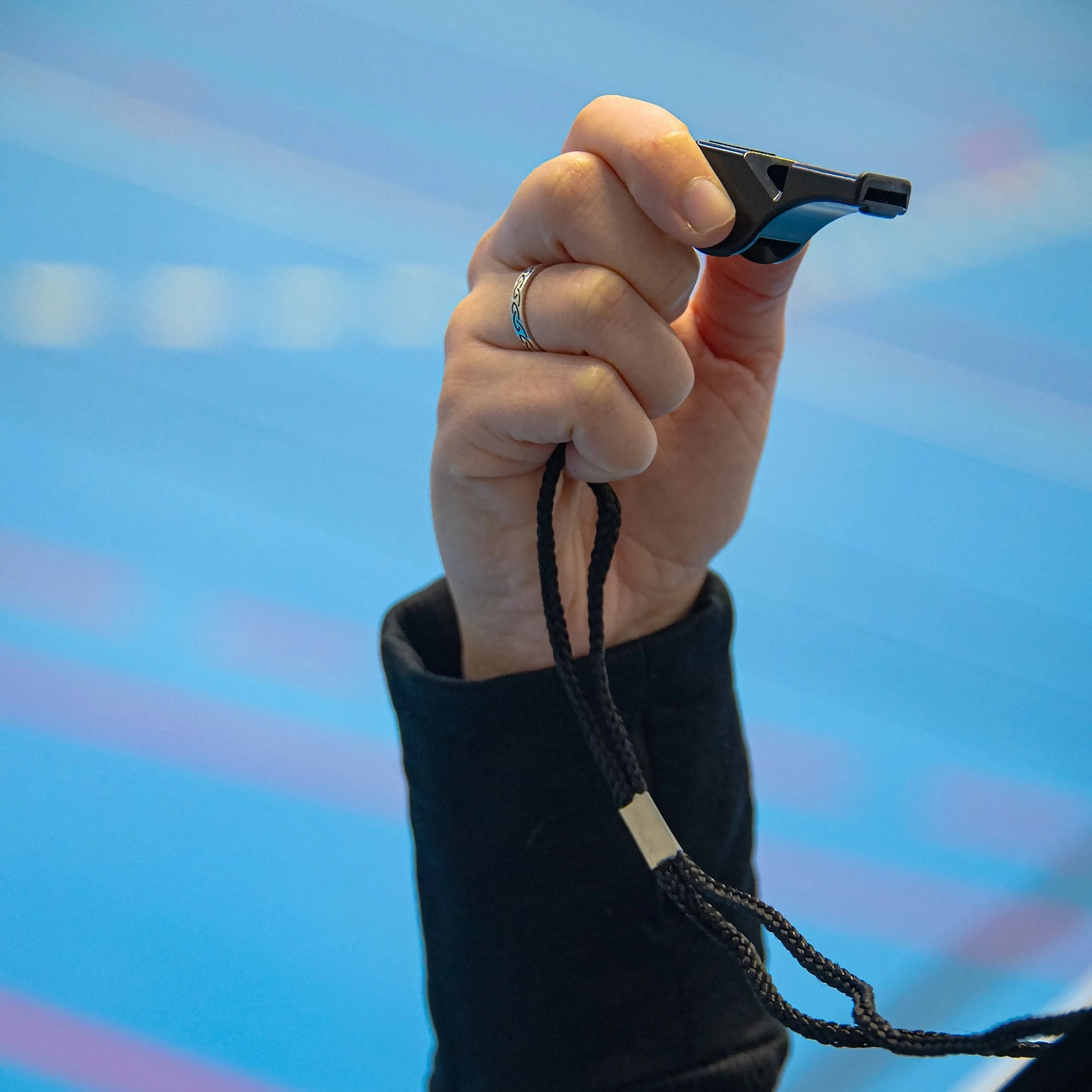 Referee whistle with lanyard Powershot