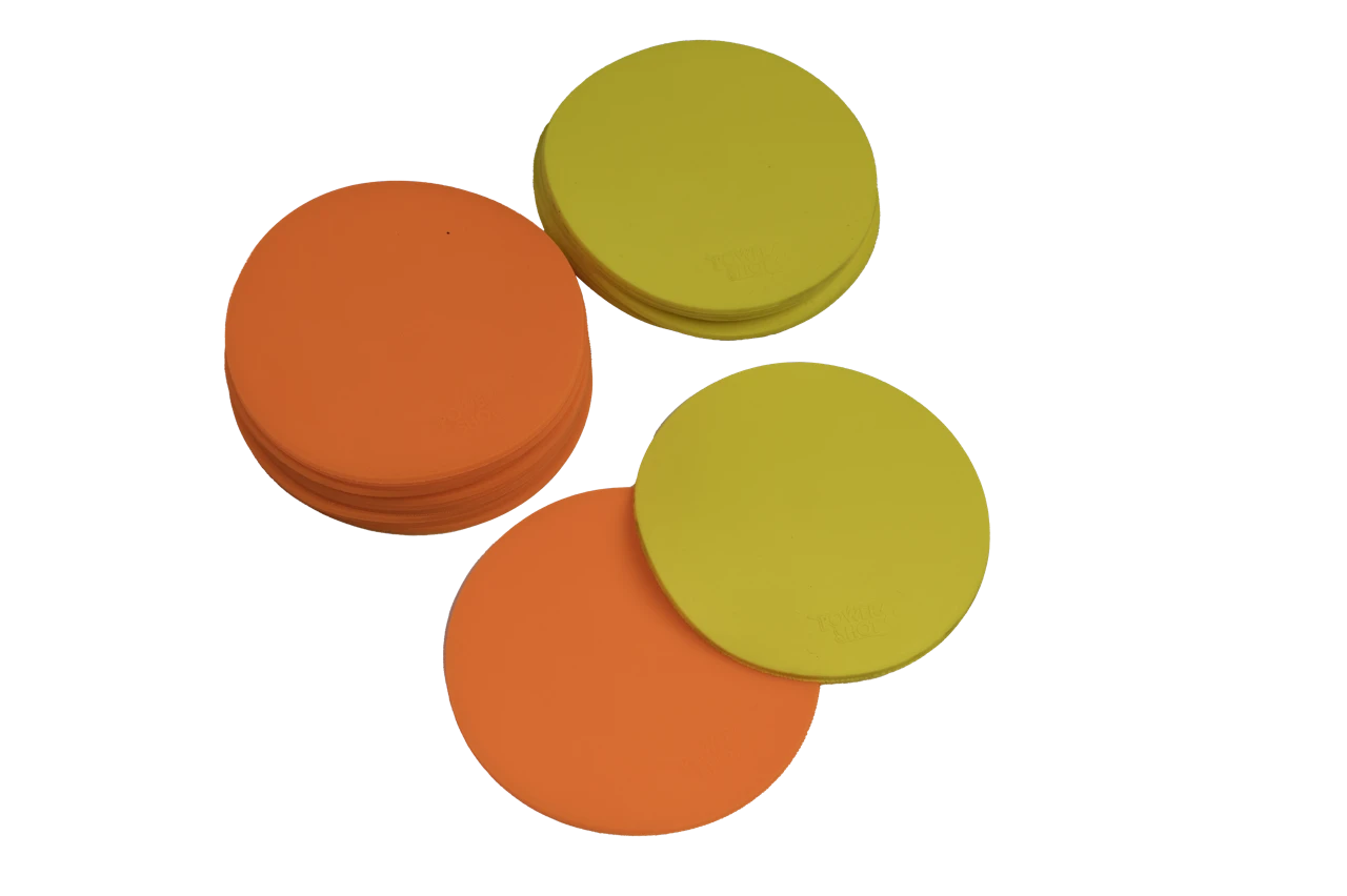 Set of marking discs
