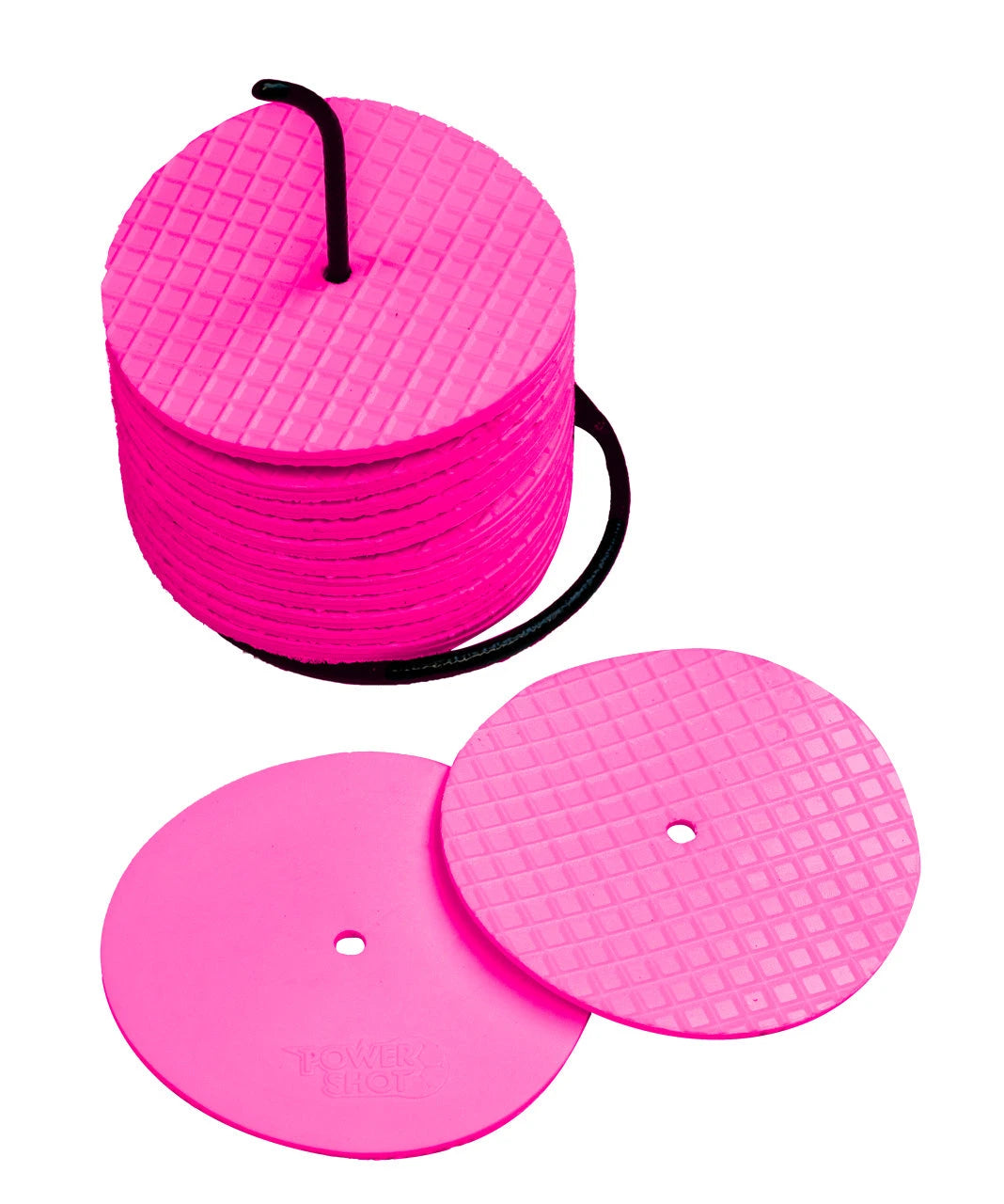 Set of 24 small marking discs diameter with stand and carry bag