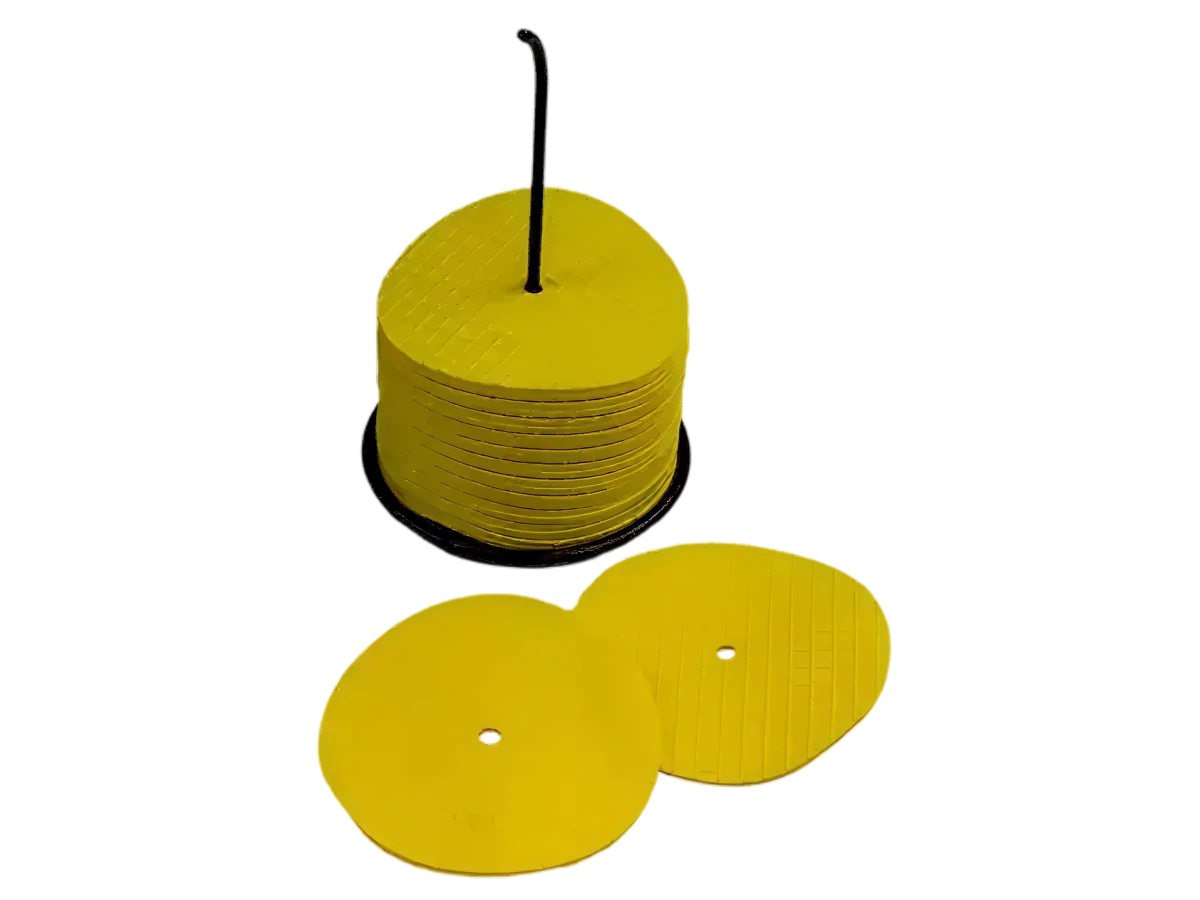 Set of 24 small marking discs diameter with stand and carry bag