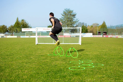 Octagonal agility ladder with carry bag