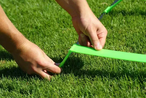 Foldable agility ladder with carry bag