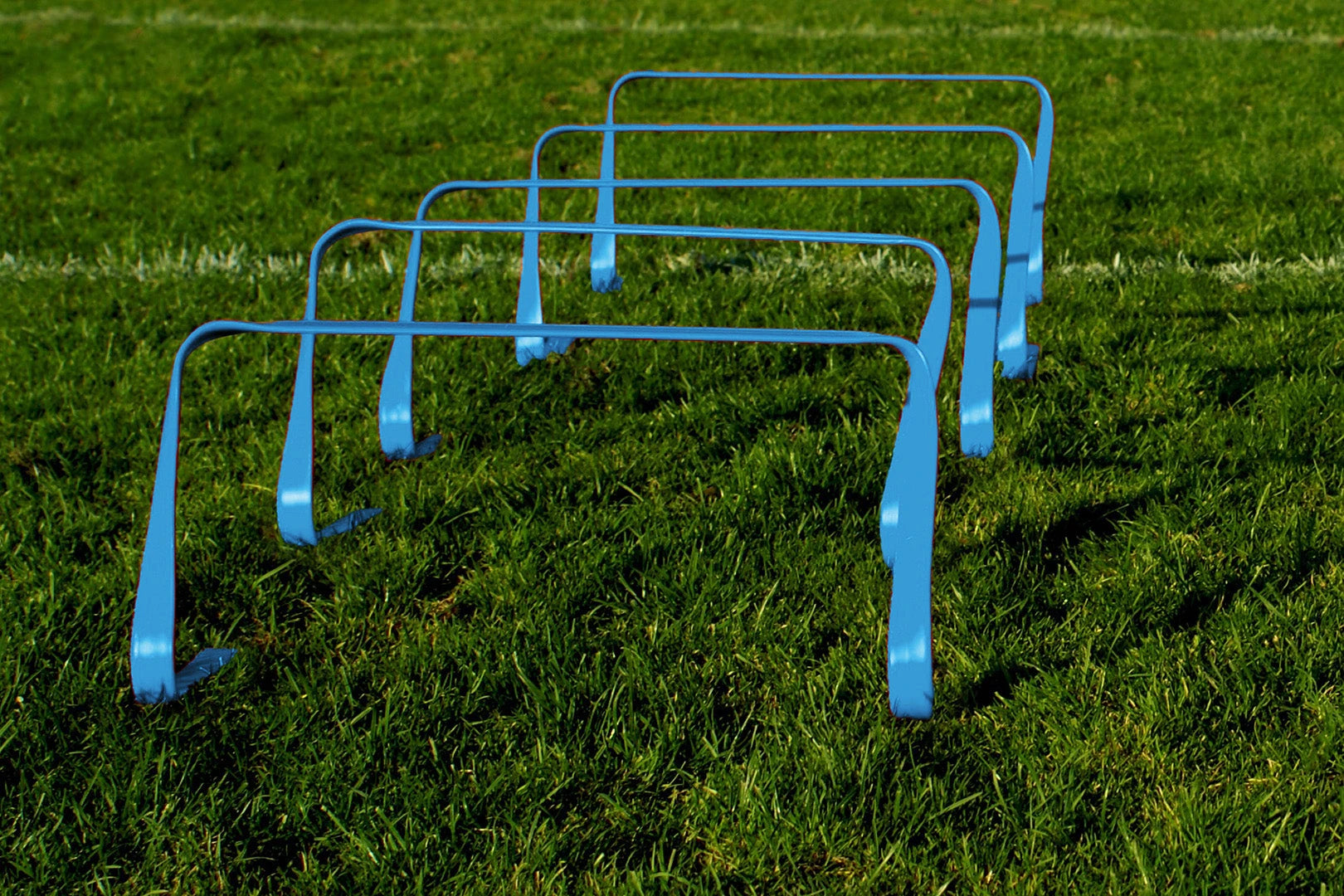 Set of 5 flexible hurdles - 30cm
