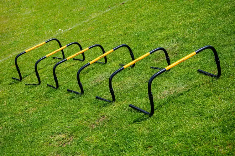Set of 6 Self-Return Training Hurdles – 20cm Powershot