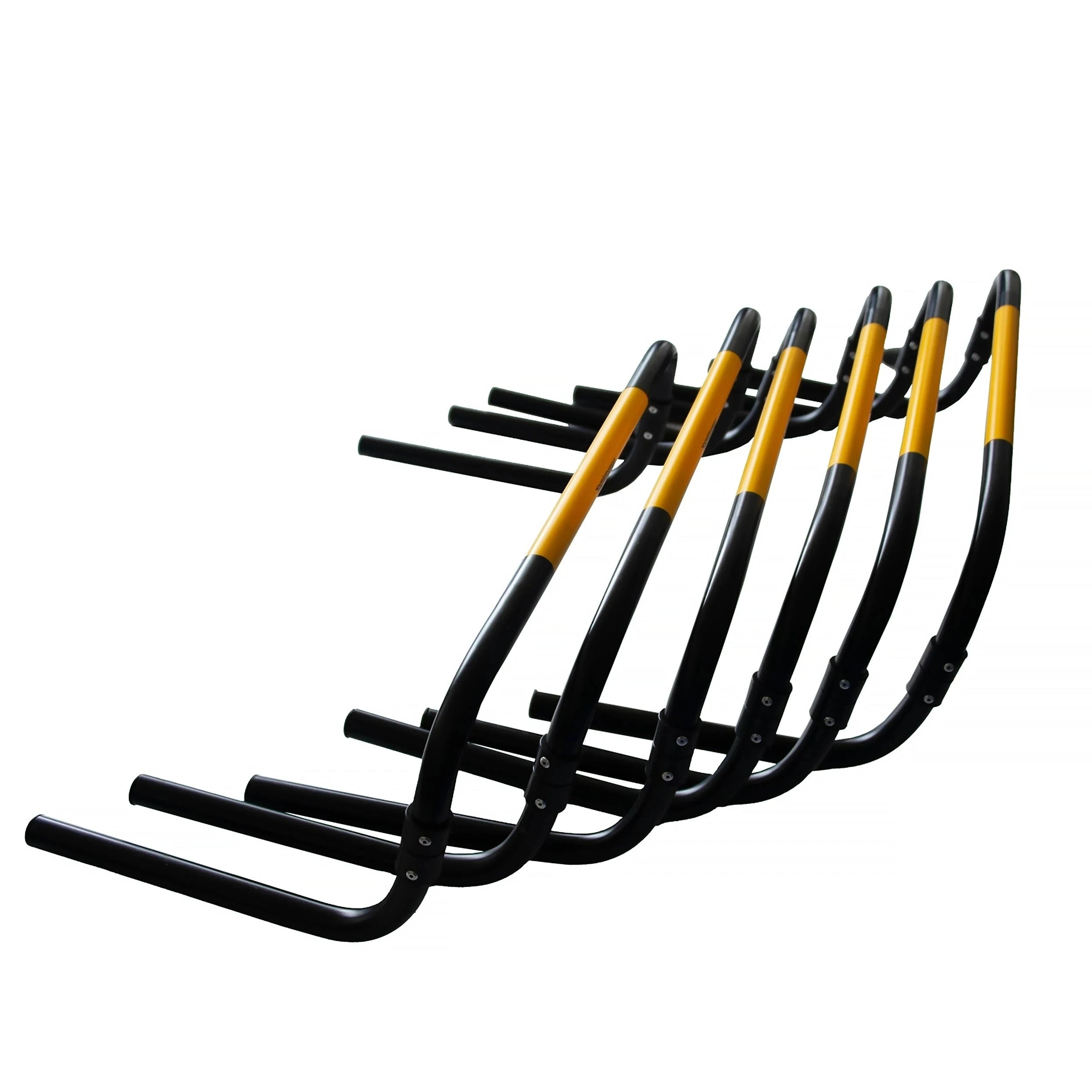 Set of 6 Self-Return Training Hurdles – 20cm