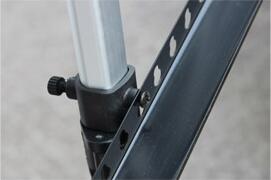 Aluminium tripod for tactical display board with carry bag