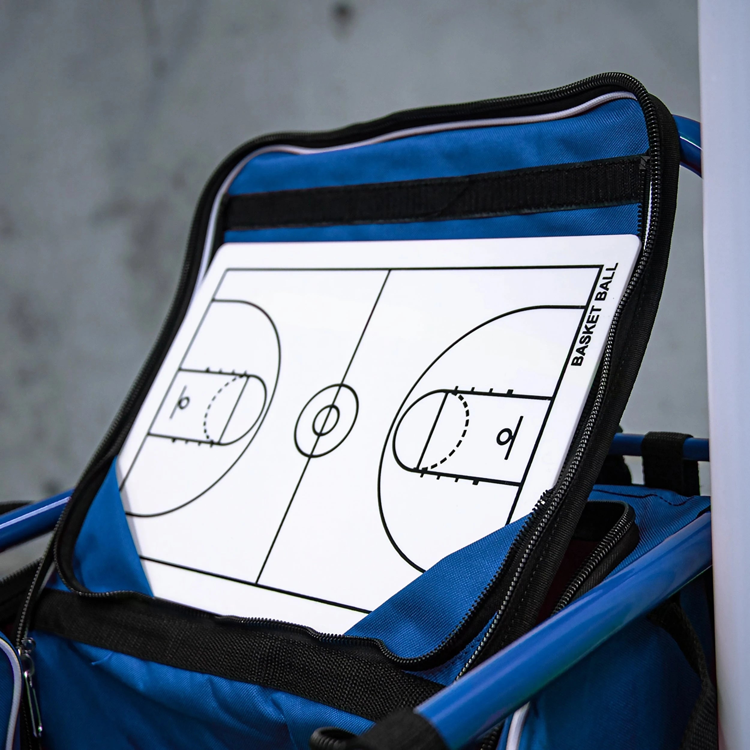 Basketball Equipment Cart with Bib Storage Bag Powershot